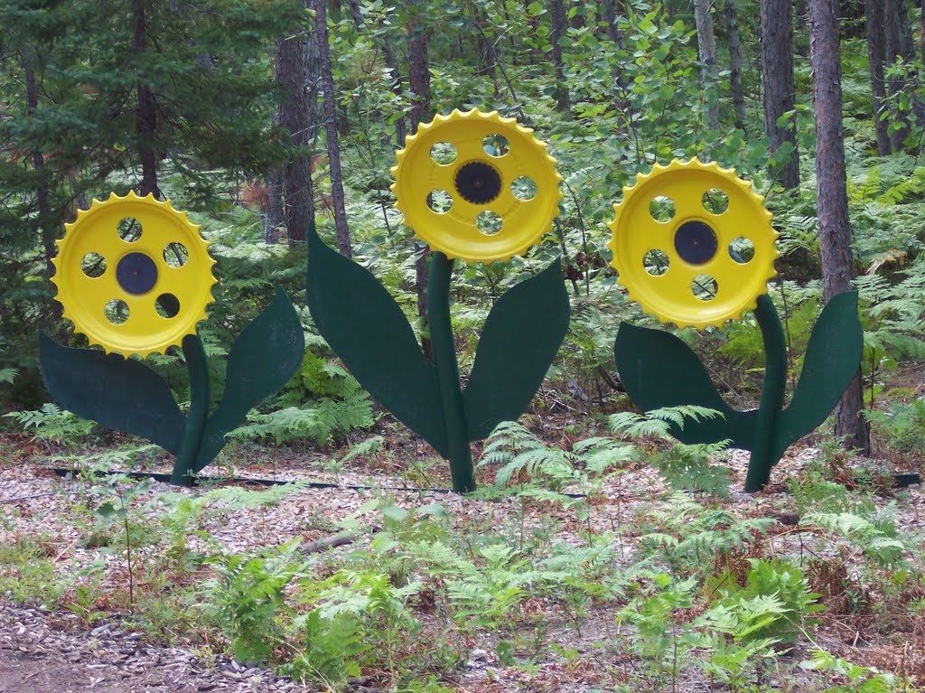 Junkyard Art at Lakenenland by Tom Crawford