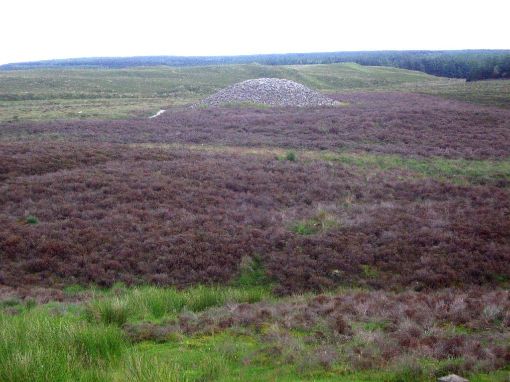 Grey Cairns of Camster by Kevin J. Norman