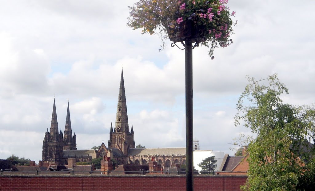 Lichfield Cathedral by Roger Powell