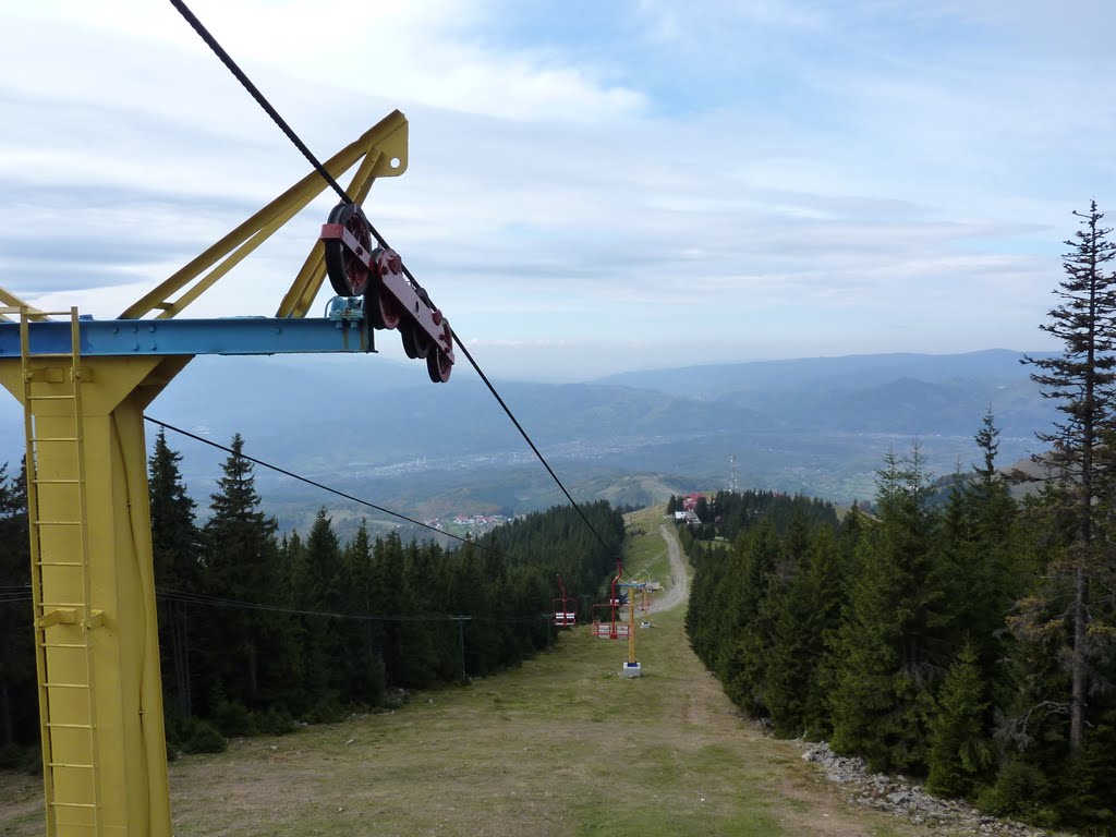 Telescaun Parâng - Parâng chairlift by Rudolf Hanzelik