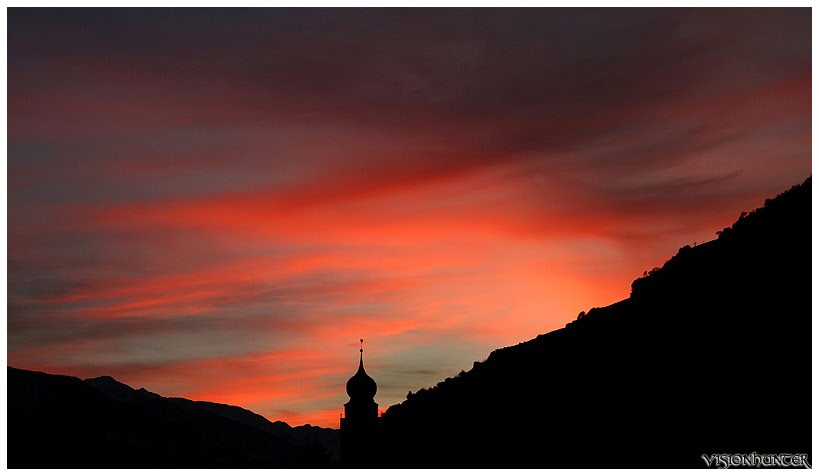 Abendstimmung Parcines by Visionhunter