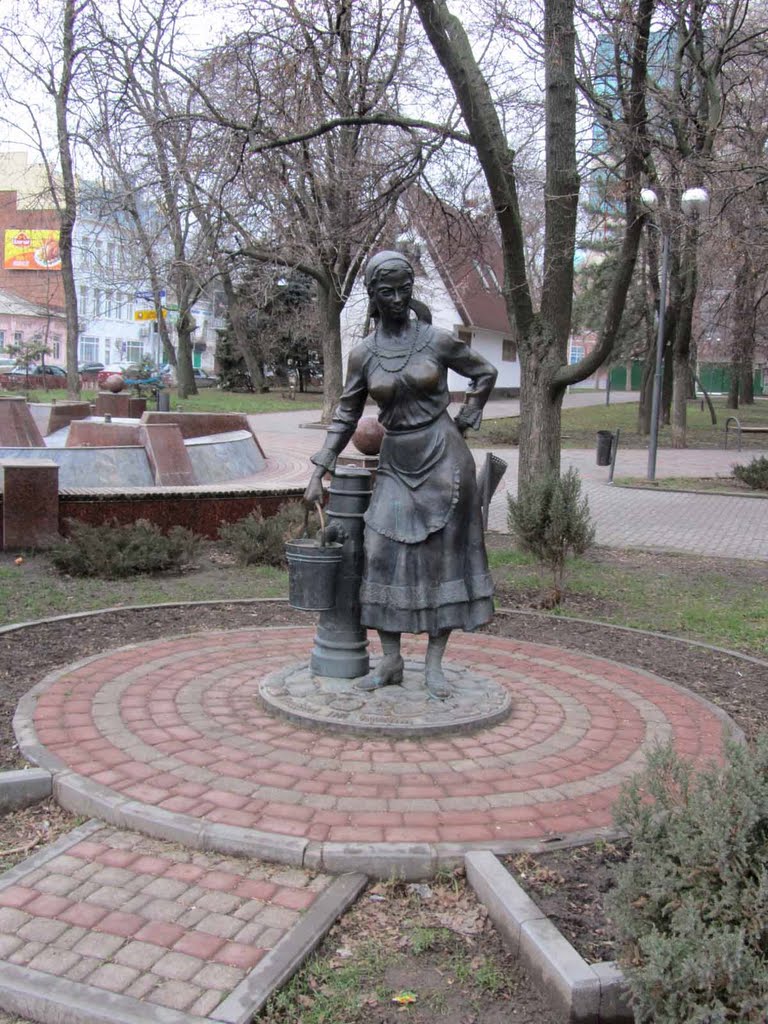 The monument to the plumbing, Rostov-on-Don / Памятник водопроводу, Ростов-на-Дону by Valentine Verchenko