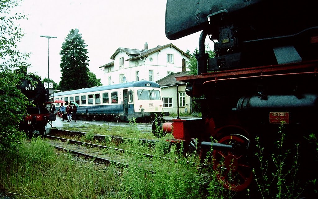 BR 64 419-BR 627-BR 41 in Hochdorf 1997 by Bernd Sontheimer