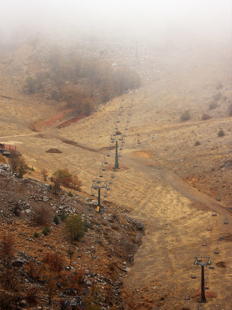 The slopes, just before the snow hits by Carmel Horowitz