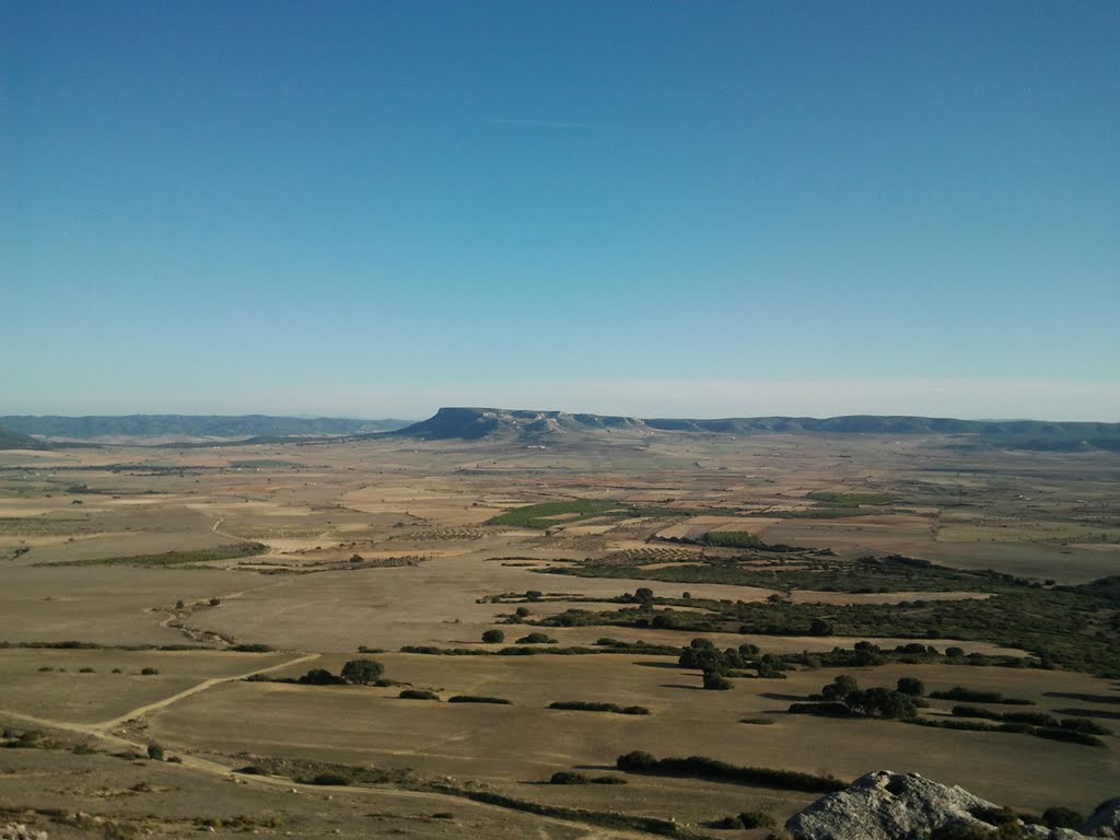 Castellar de Meca desde Cueva del Queso. 8 de Enero 2011. by Nacho Grosso