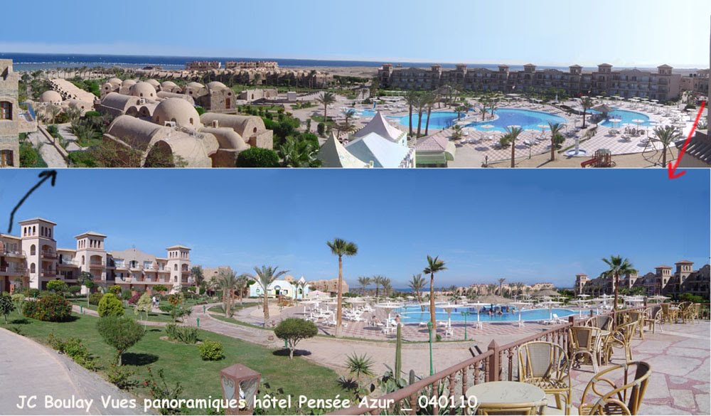 Haute-Egypte - EL QUSEIR - Vue panoramique sur le complexe Pensée Azur by jcboulay