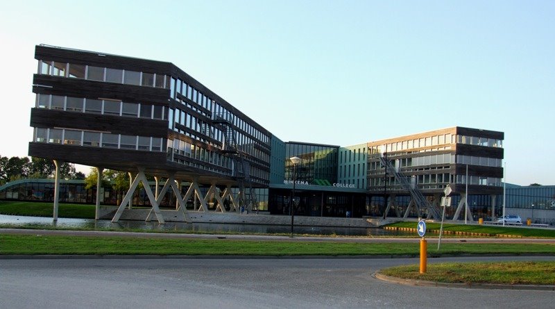 Minkema highschool, new building by bjhvwildeman