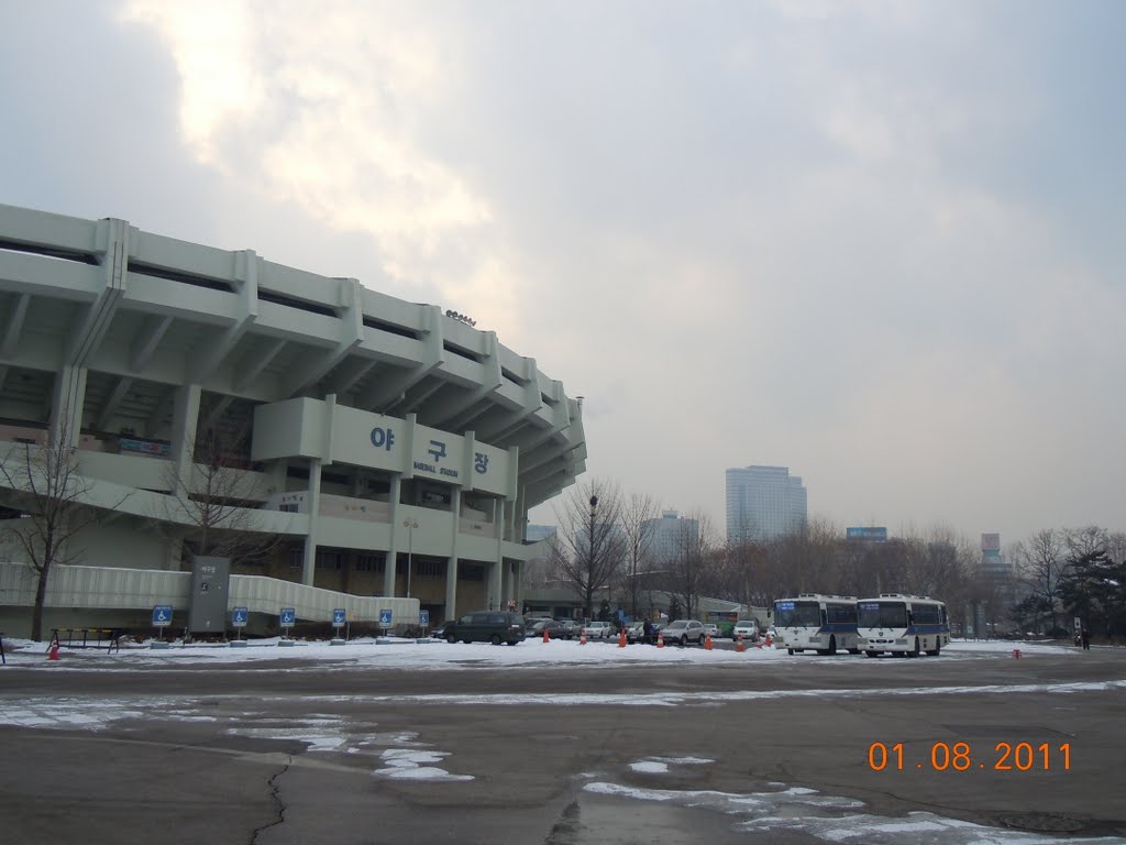 Seoul Olympic Stadium 1988 by plumgarden