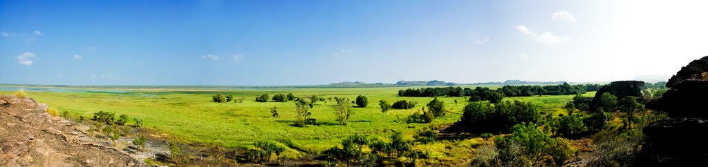 Ubirr, Kakadu National Park - Window on Arnhem land by Nikkycoco