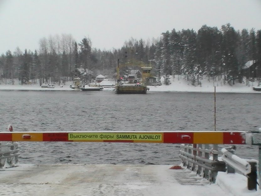 Vekaransalmi ferry by Николай Поликарпов