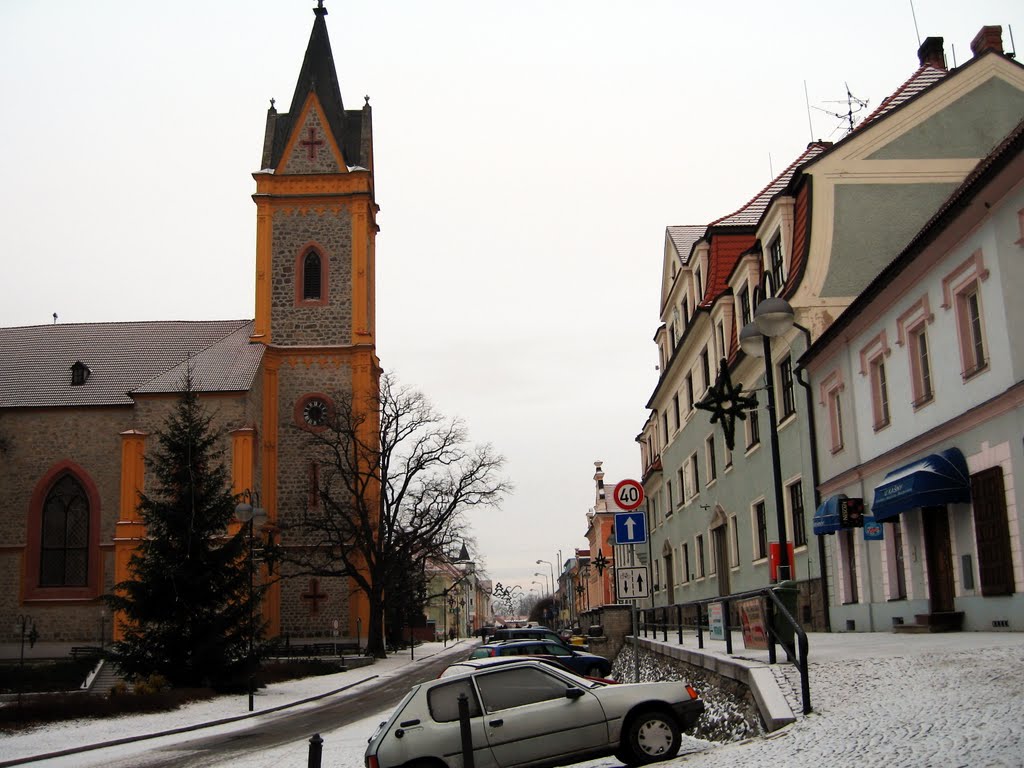 Townscape of Ceske Budejovice(街景, 契斯凱布達札維)-1 by Ray Fu