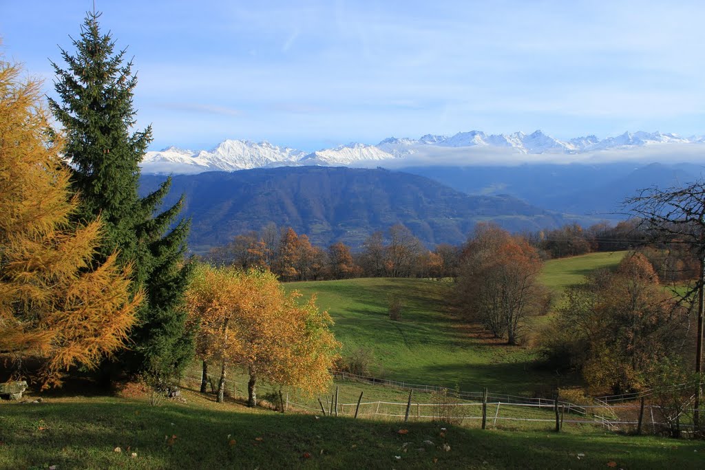 2010-11-11 Belledonne depuis St Georges sur les balcons de Chartreuse - Savoie - France by Julien LIBERT