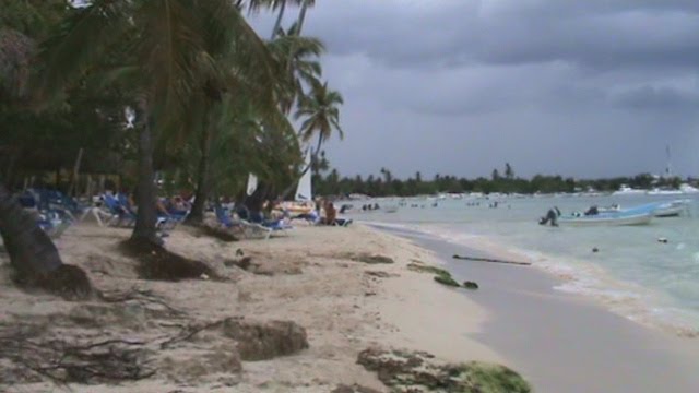 Beach at Dreams La Romana Dominican Republic by stevedriver