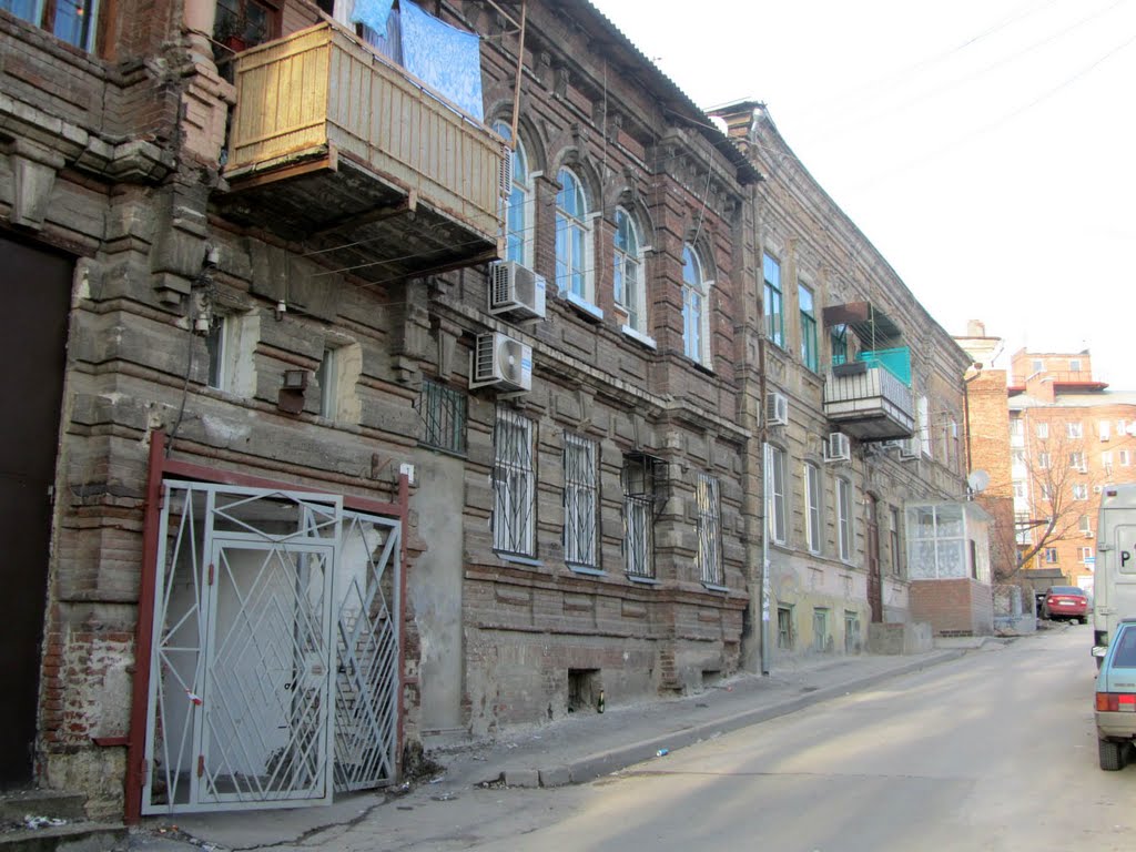 Old Rostov-on-Don by Valentine Verchenko