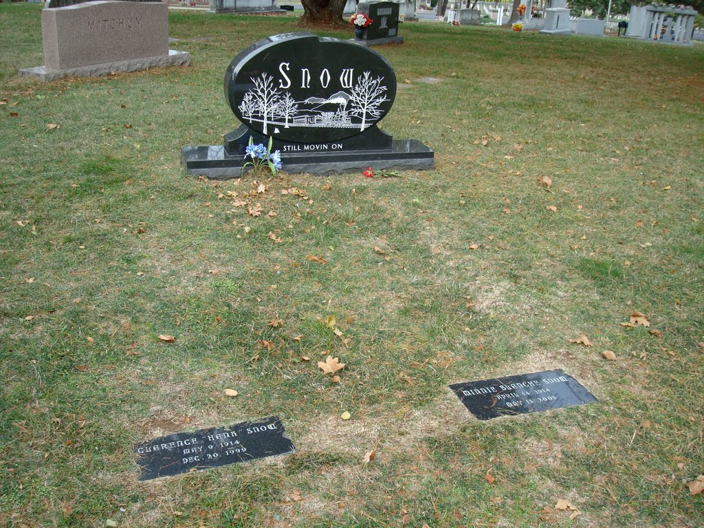 Singer Hank Snow Gravesite by Kim Inboden