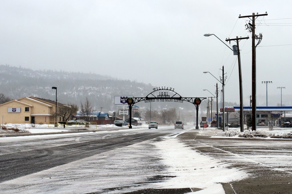 Entering Williams in Winter by sfxeric