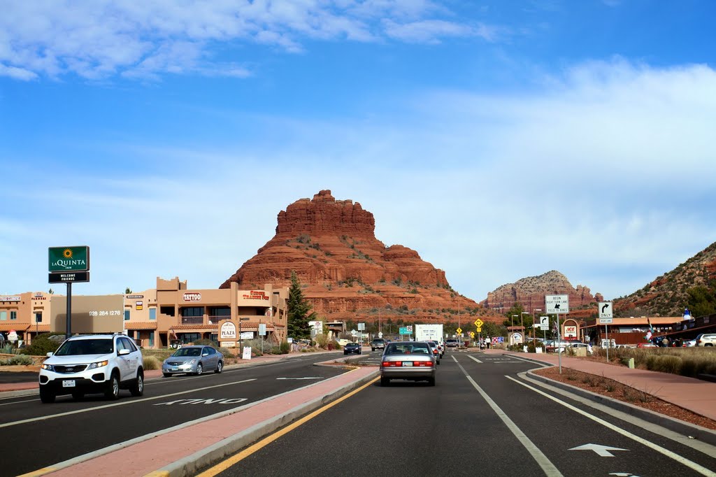 Driving Through Big Park, AZ by sfxeric