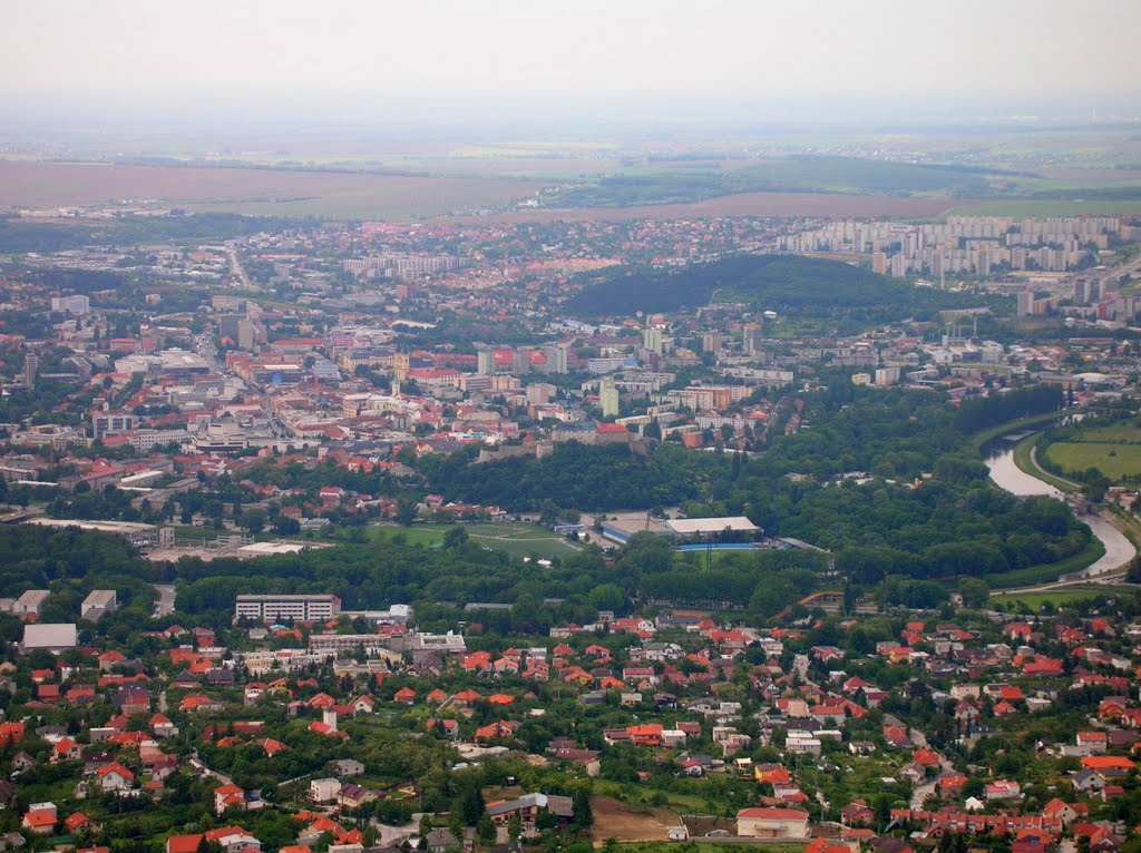 Nitra, pohľad z Pyramídy by X-01