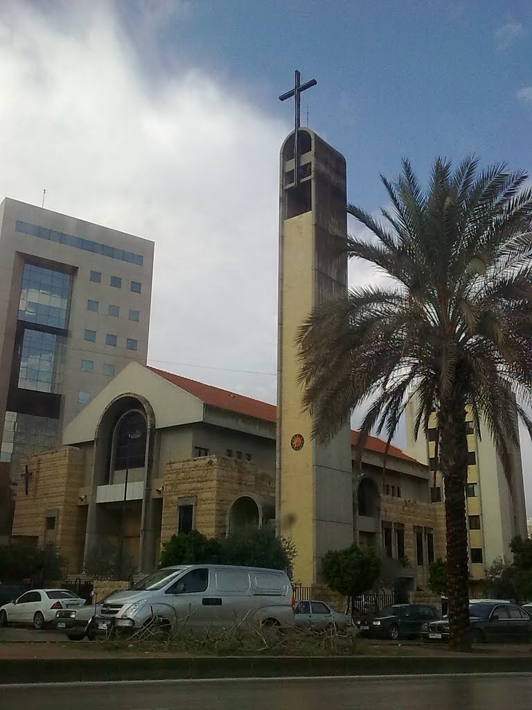 Sacred Heart Maronite Catholic church by Elie Yacoub