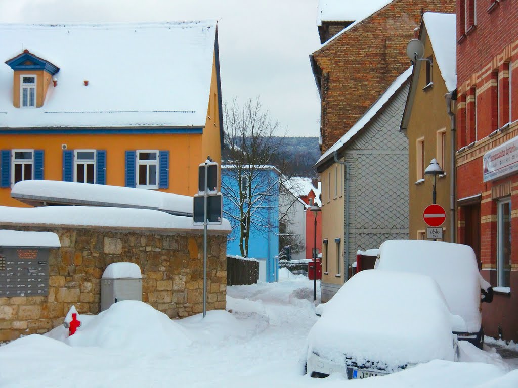 Jena, Helmboldstraße by Klaus Rommel