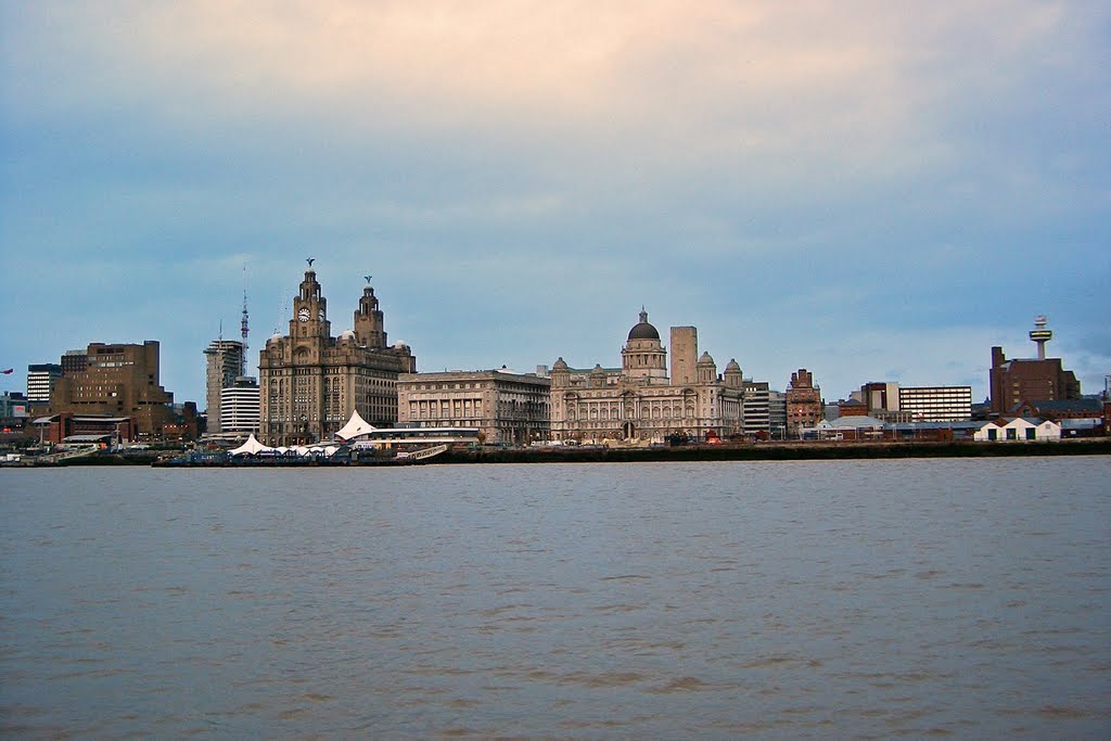 Blick vom Mersey River by Andreas Behnke