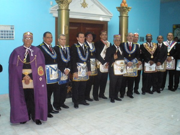 Visita do Soberano Primaz do Rito Brasileiro, Nei Inocêncio e Comitiva. Loja Acácia de Boa Vista, RR by Nildo Brands