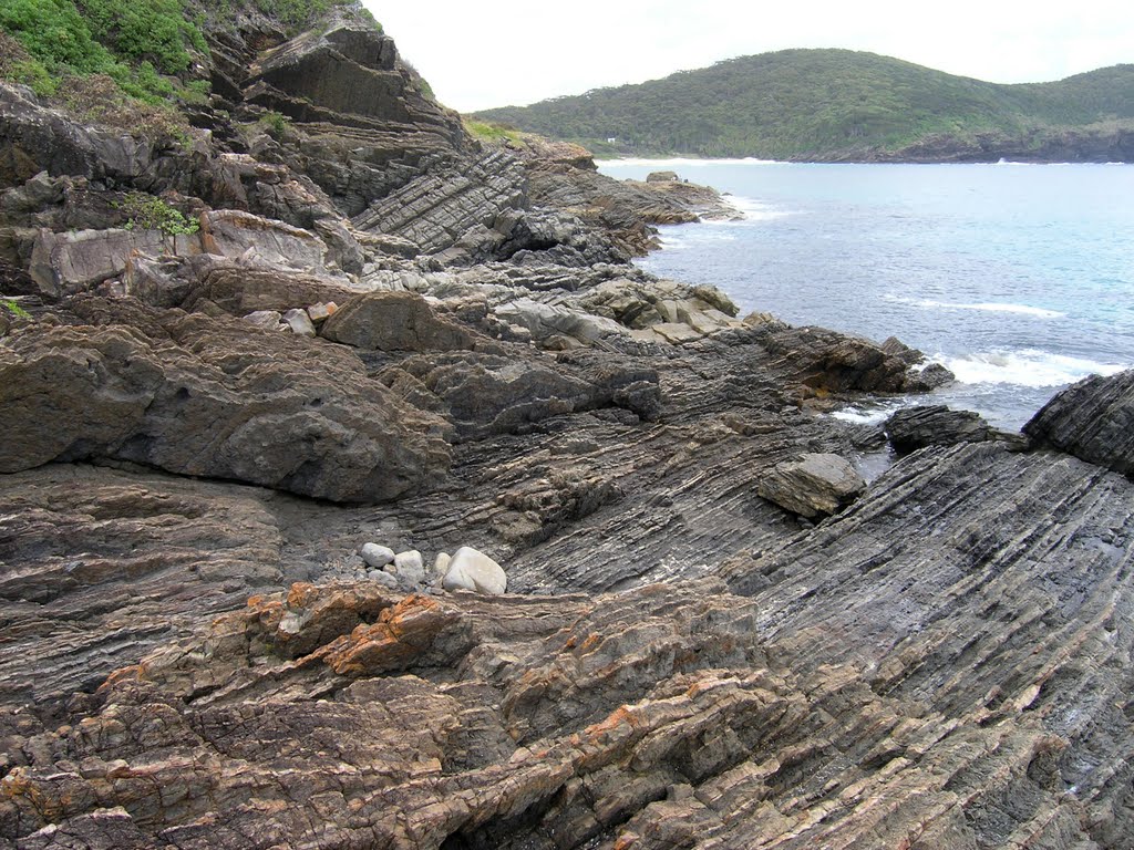 Rugged Rocks, near Shelly Beach by MalcolmB