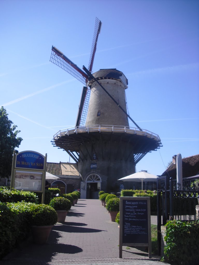 Windmühle in Sluis by sladdi2009