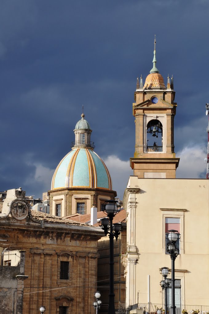 I° Scorcio: Il Duomo di Caltagirone by Fiorenzo Dellutri