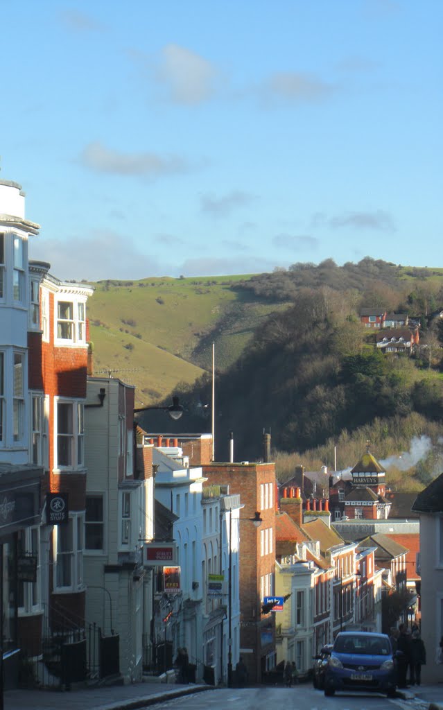 Lewes High Street by phil elston