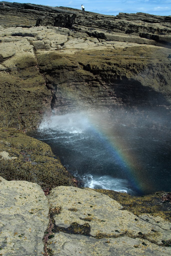 Blow Hole at Hook Head by Ron Andrews