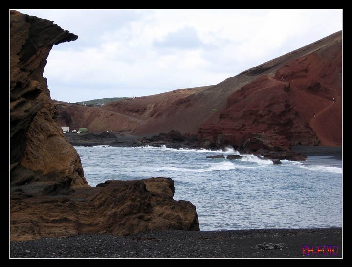 El Golfo, Lanzarote by Rinaldo Svitjod