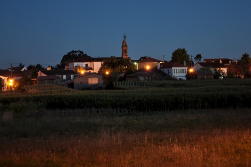 Anochece en Arca. -C. Santiago- by J.tornero de Damián