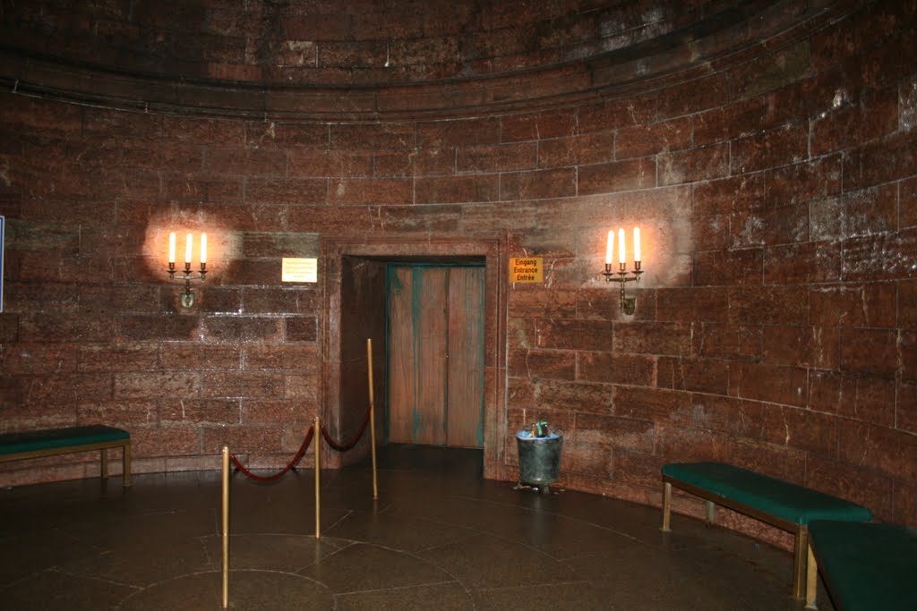 Waiting room in front of the elevator to Eagle's nest (Kehlsteinhaus), Obersalzberg by pskusek