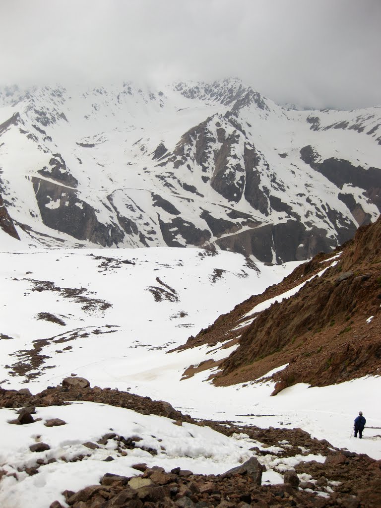 On the descent to the Alpengrad / На спуске к Альпенграду by Tihon Butin