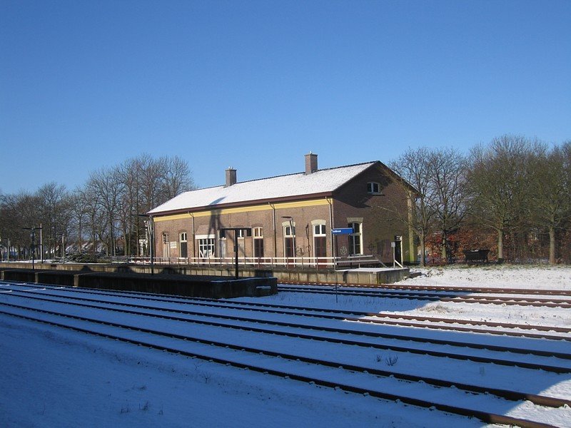 Sneeuwstation by herman frankot