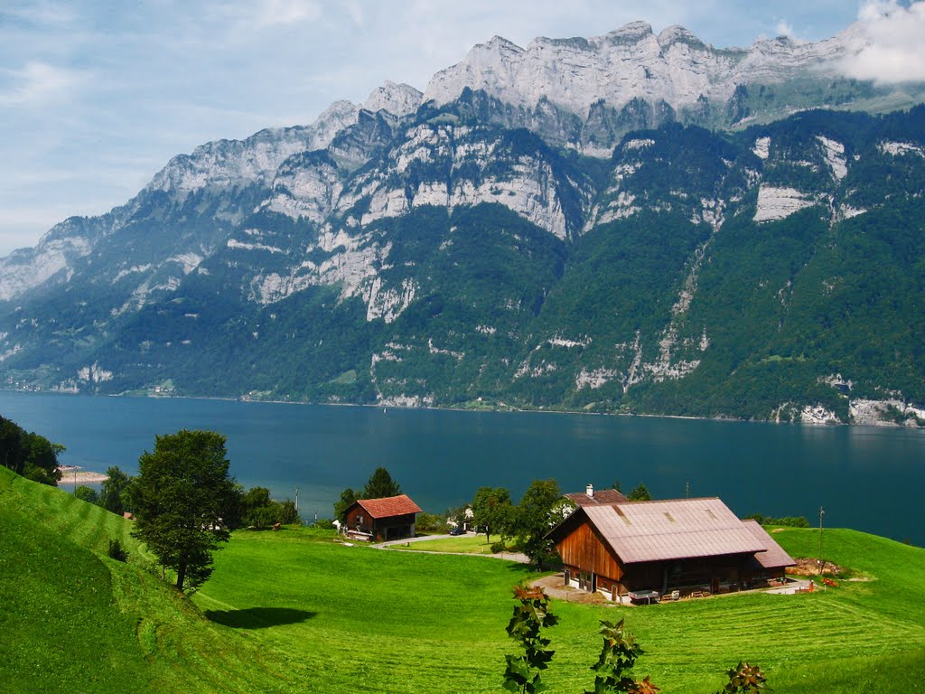 Cottage by Wallensee by Zuzana55