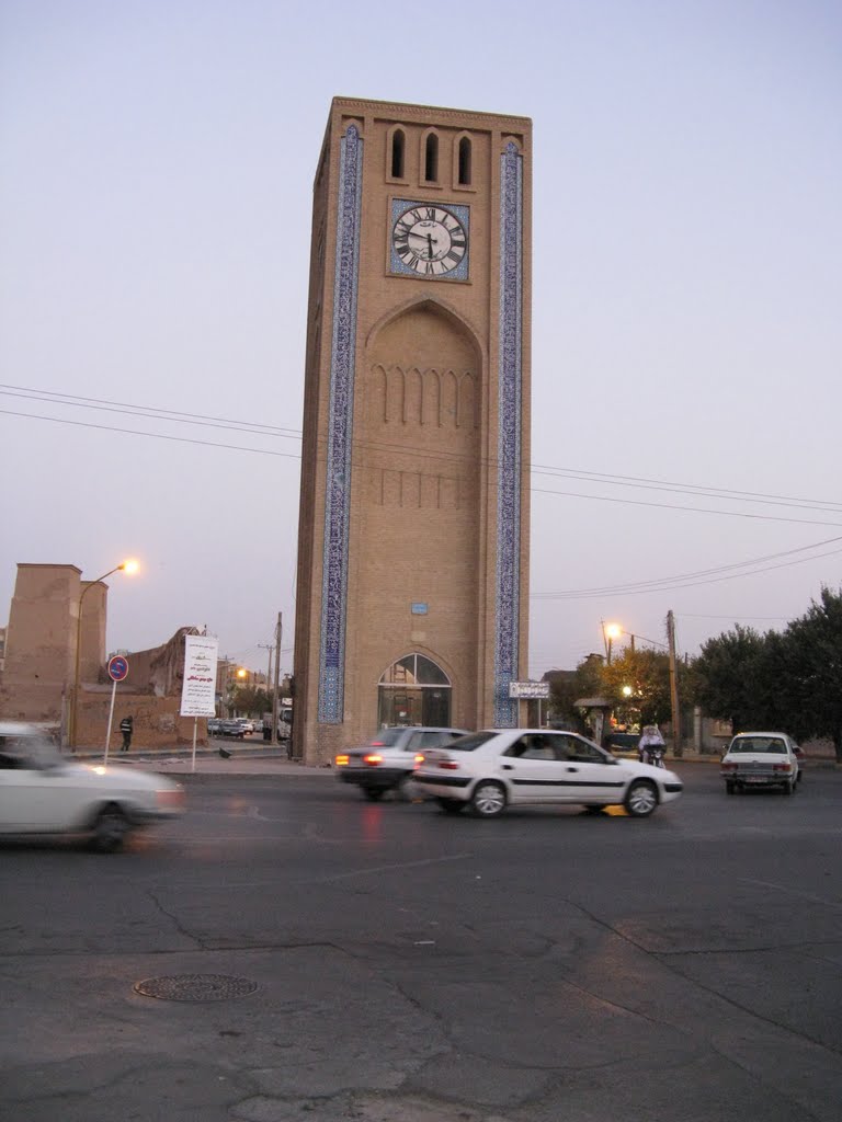 Clock tower in Yazd by Alen Ištoković