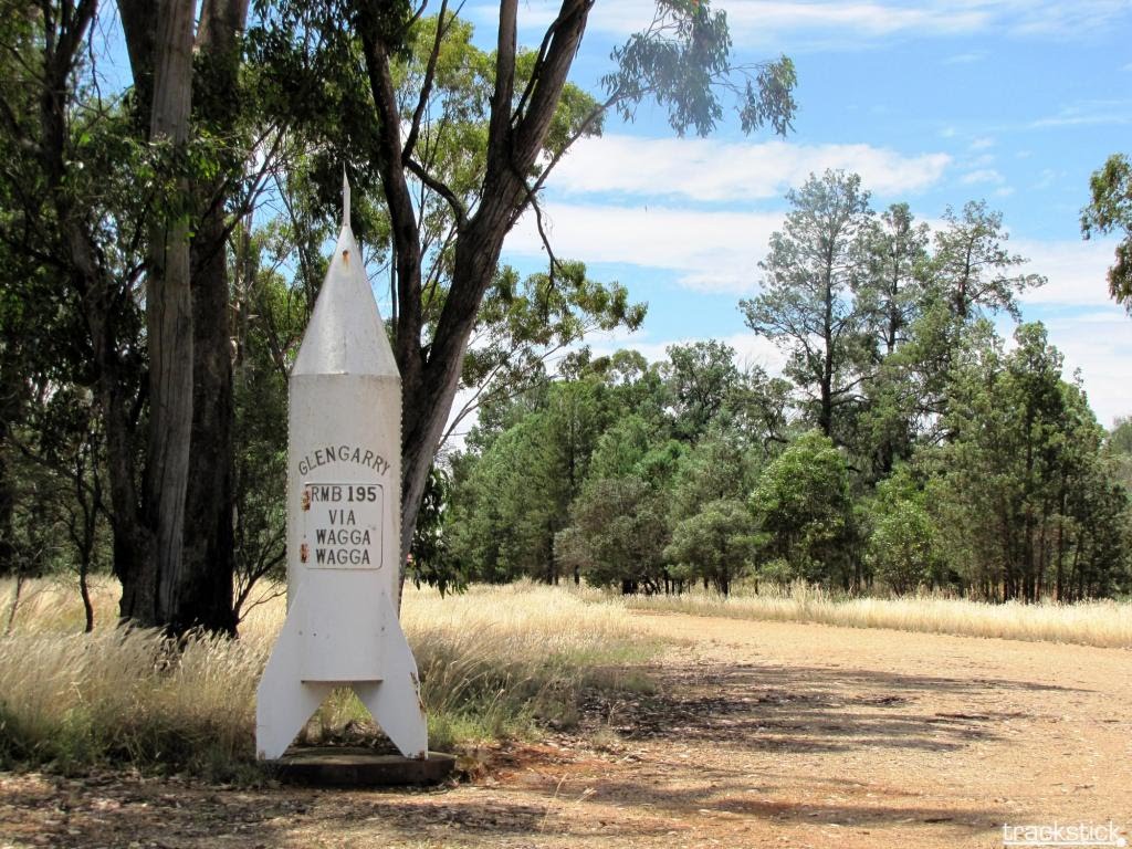 Bush letterbox at Currawarna NSW by Luke Johnston