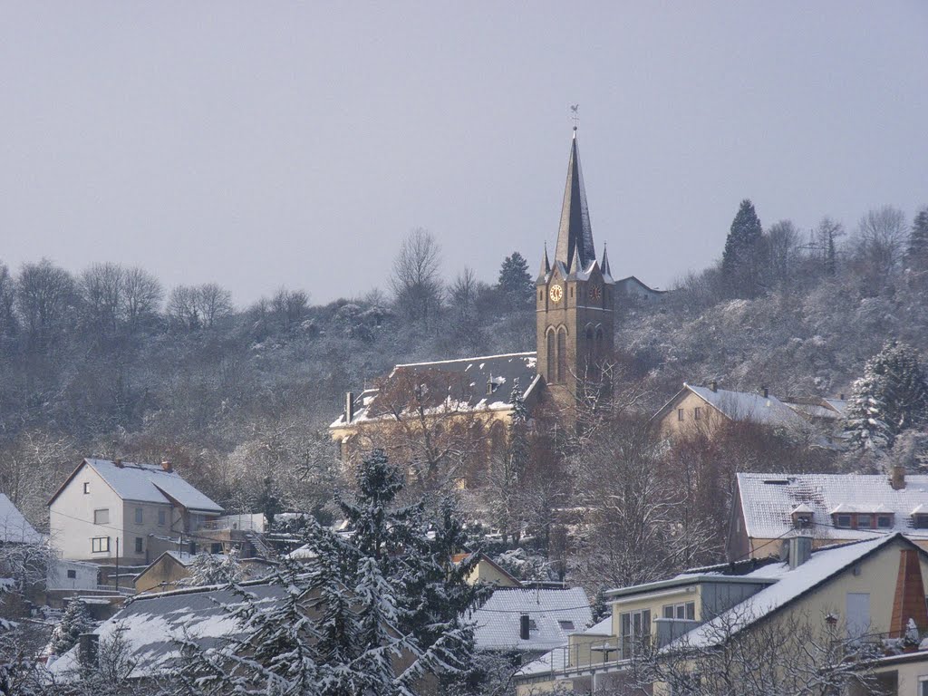 Kirche St. Nikolaus Felsberg-Saar 30.11.2010 by Erhard66802