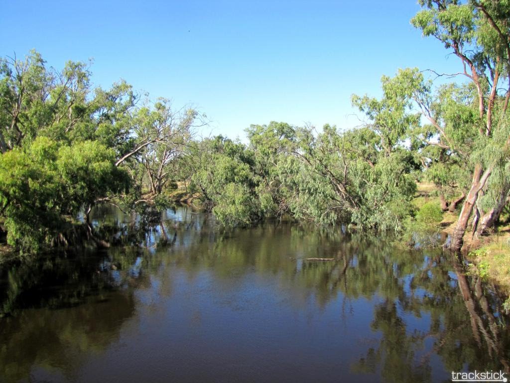 Lachlan River, Booligal 2011 by Luke Johnston