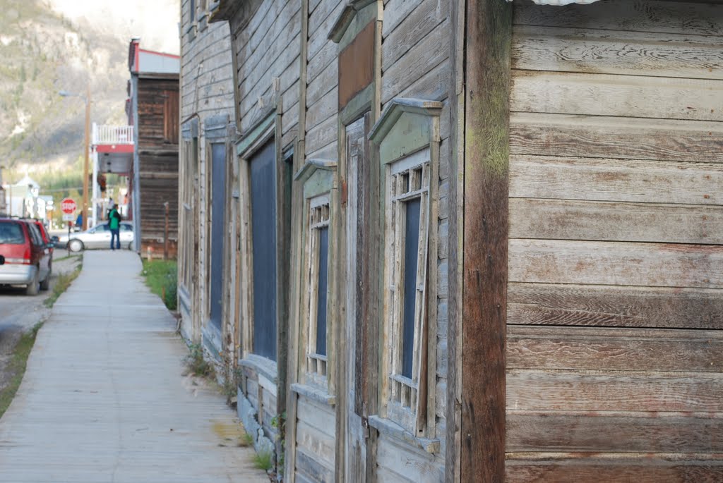 Old buildings in Dawson City by grdean