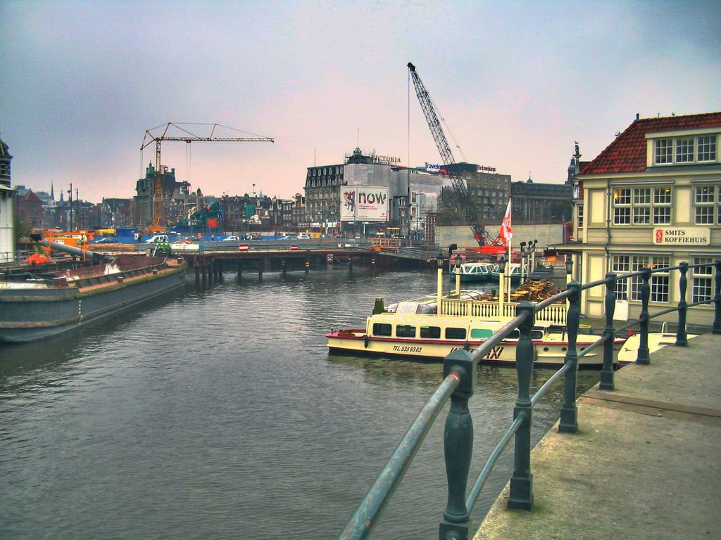 Amsterdam - from Central Station (HDR) by Nello Caliari