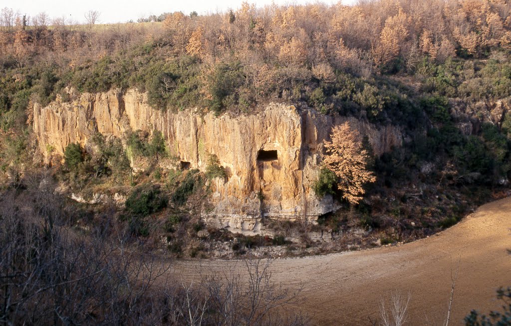 Sovana (GR) - Necropoli Etrusca Gennaio 1992 by Maurizio Tesan