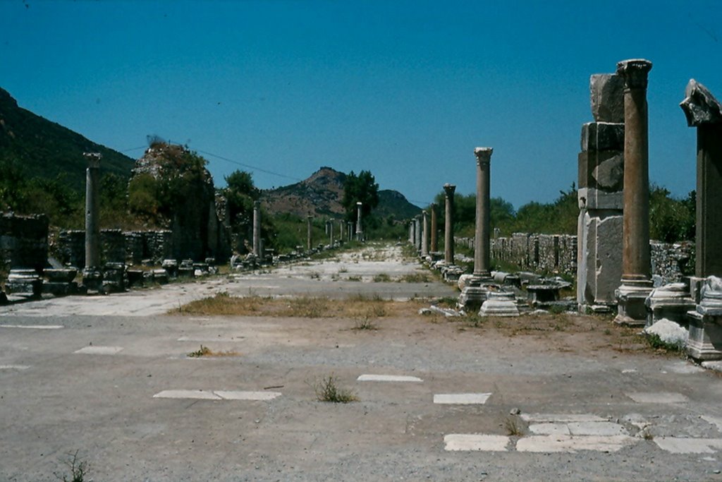 Ephesus:Arcadion Avenue, juli 1983 by JoDeRo