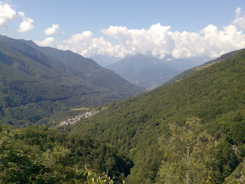 Panorama di Coimo da Albogno by Matteo Nicolini