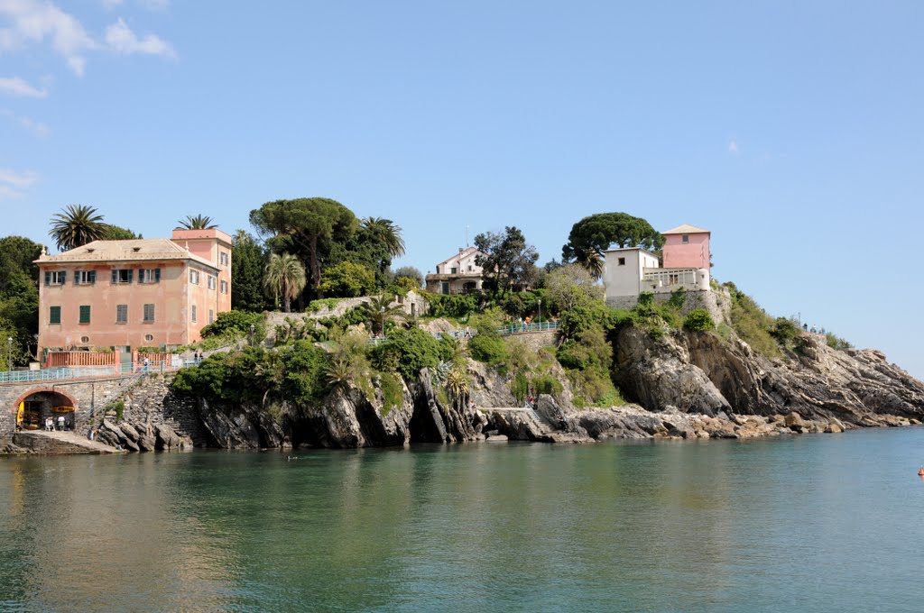 Il castello nel porticciolo by Riccardo Fascio