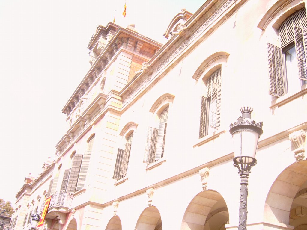 Vista parcial del parlament de Catalunya by aroza