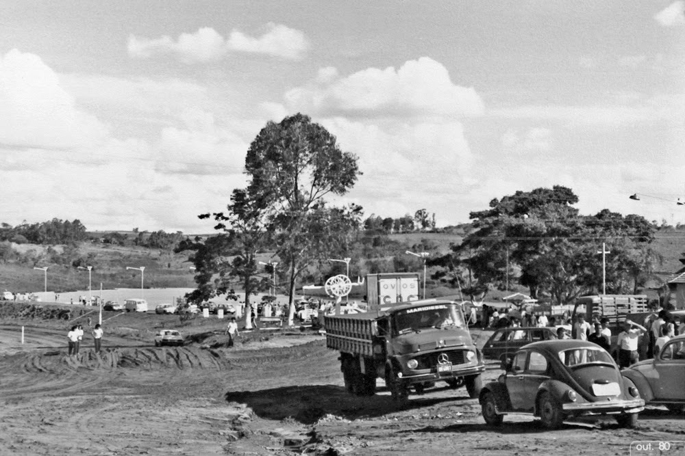 Tupã, SP - Represa do rio Sete de Setembro - Outubro/1980 by Eduardo Dantas