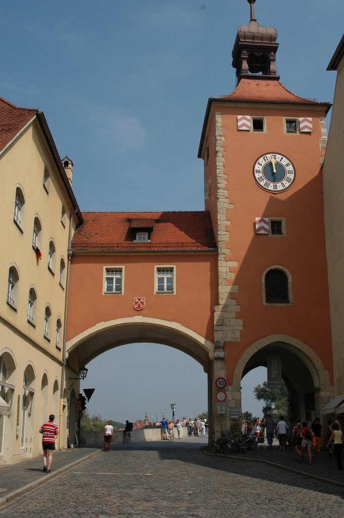 Stadttor Steinerne Brücke by Kräuter